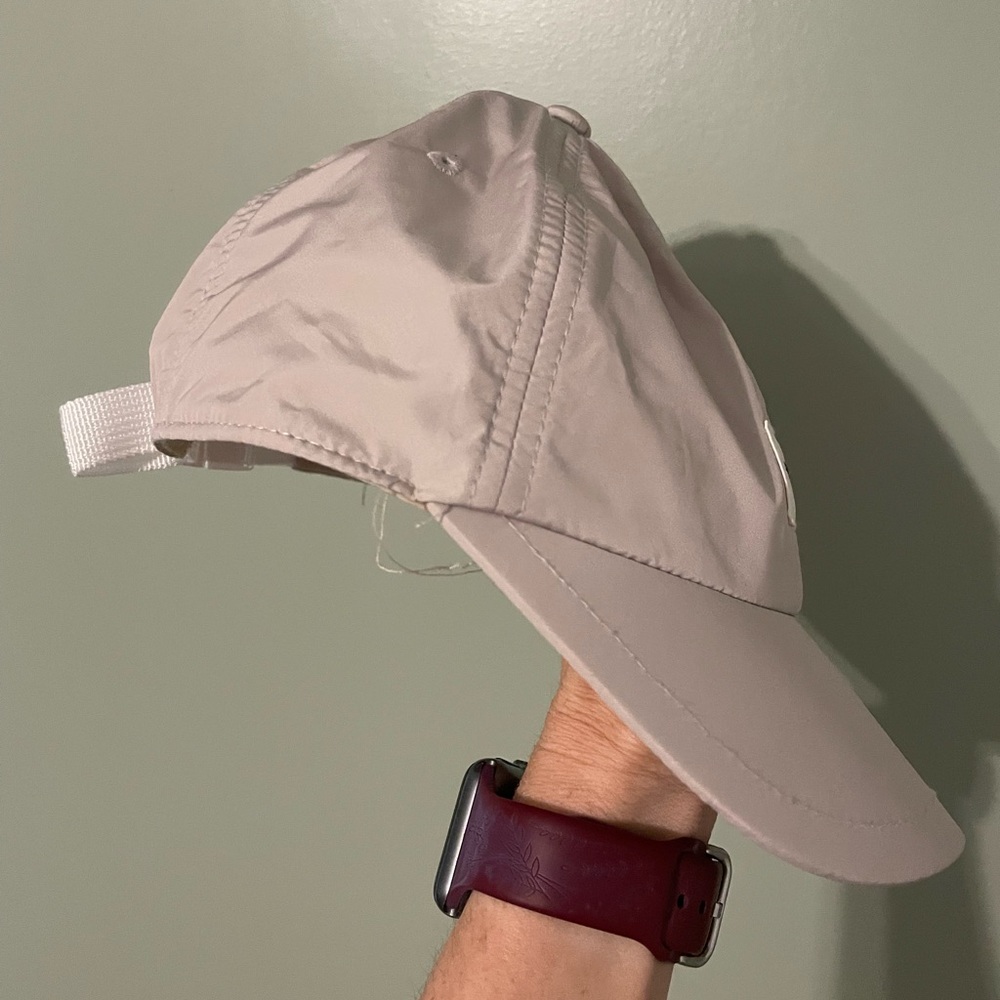 rag & bone Addison neutral tan baseball unisex recycled material hat - Picture 3 of 6